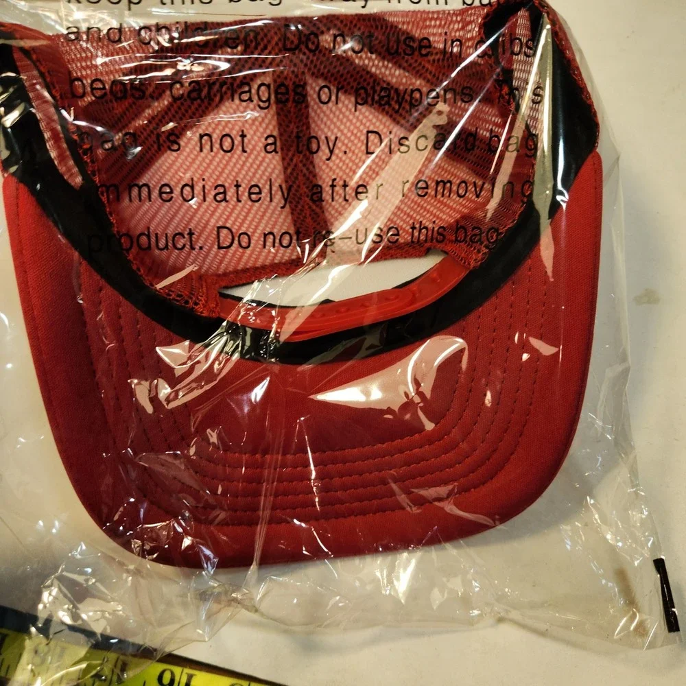 Parke World Famous Hot Dogs Trucker Hat Red Official Website Snapback Cap NEW
